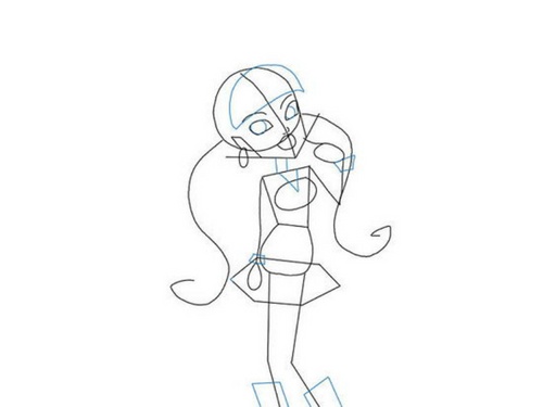 "Monster High"에서 Claudine Woolf를 가져 오는 방법은 무엇입니까?