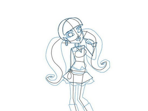 "Monster High"에서 Claudine Woolf를 가져 오는 방법은 무엇입니까?