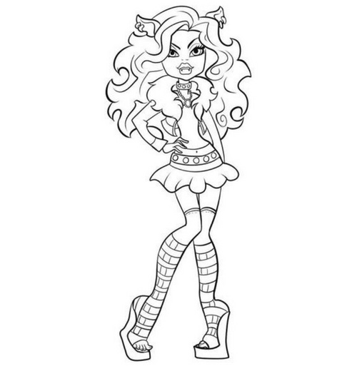 "Monster High"에서 Claudine Woolf를 가져 오는 방법은 무엇입니까?
