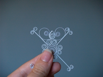 크리스마스 완구 Quilling