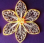 크리스마스 장식을 Quilling 