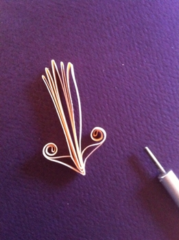 크리스마스 장식을 Quilling 