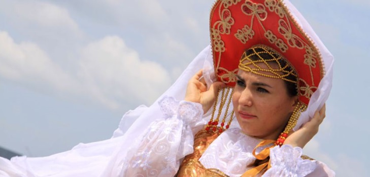 골판지 러시아 kokoshnik
