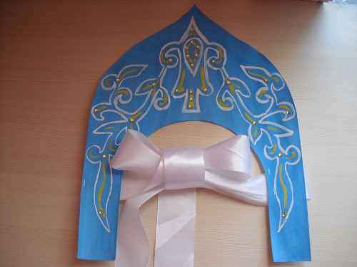 골판지 러시아 kokoshnik
