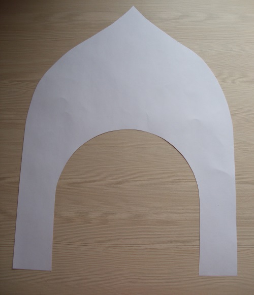 골판지 러시아 kokoshnik