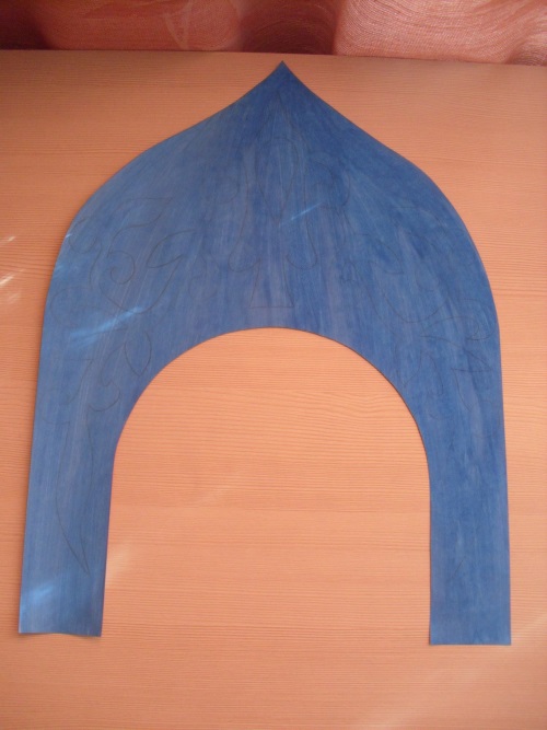 골판지 러시아 kokoshnik