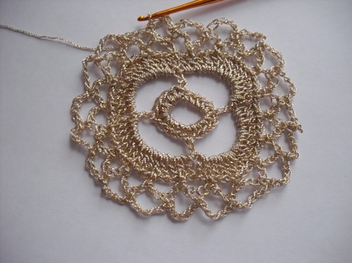 여름 크로 셰 뜨개질을위한 Openwork 볼레로
