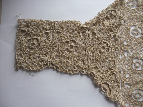 여름 크로 셰 뜨개질을위한 Openwork 볼레로