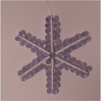 눈송이, 마스터 클래스, 사진과 함께 단계별 지시를 Quilling