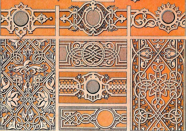 커팅 실 (openwork)과 스텐실
