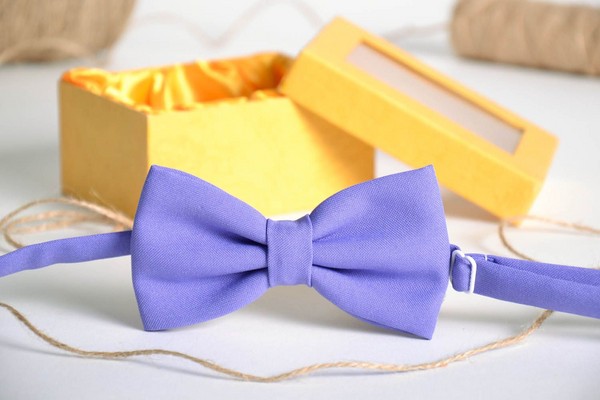 나비를 묶고 자신의 손으로 bowtie 만들기의 계획