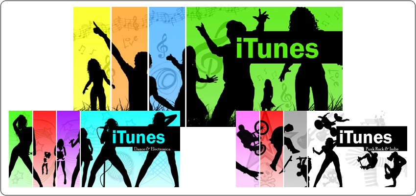 iTunes 화면 보호기