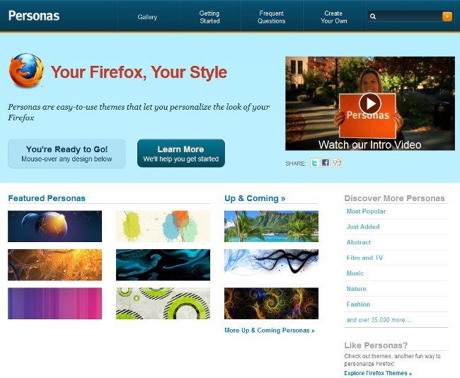 Mozilla Firefox 4.0 테마
