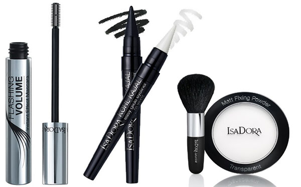 흑백 : 메이크업 컬렉션 Isadora The Monochrome Look
