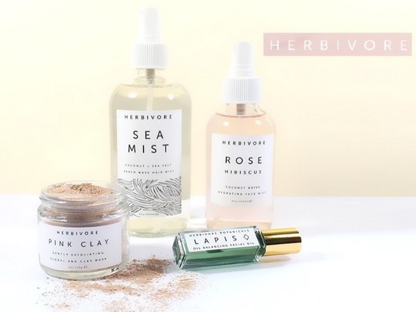 Ecolinia Herbivore Botanicals 피곤한 피부를위한 S / S 스킨 케어 키트