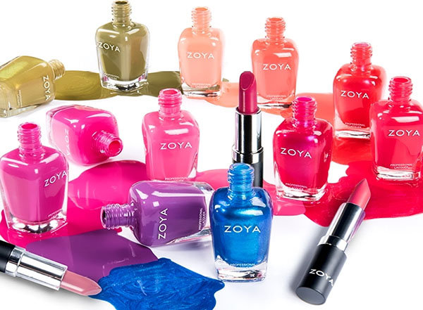 주홍 색 : 바니시 여름 컬렉션 Zoya and Mavala
