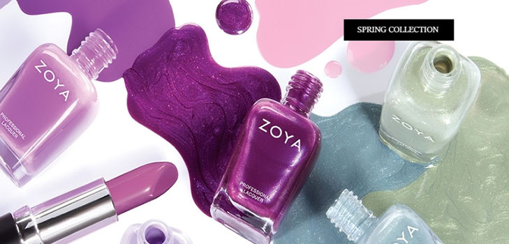 Zoya Charming 2017와 바니시로 완벽한 파스텔 매니큐어