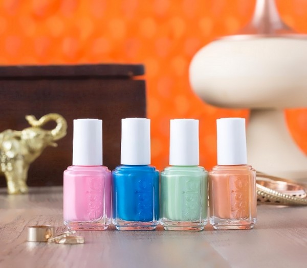 네일 컬렉션에있는 인디언 주제 Essie Resort 2016