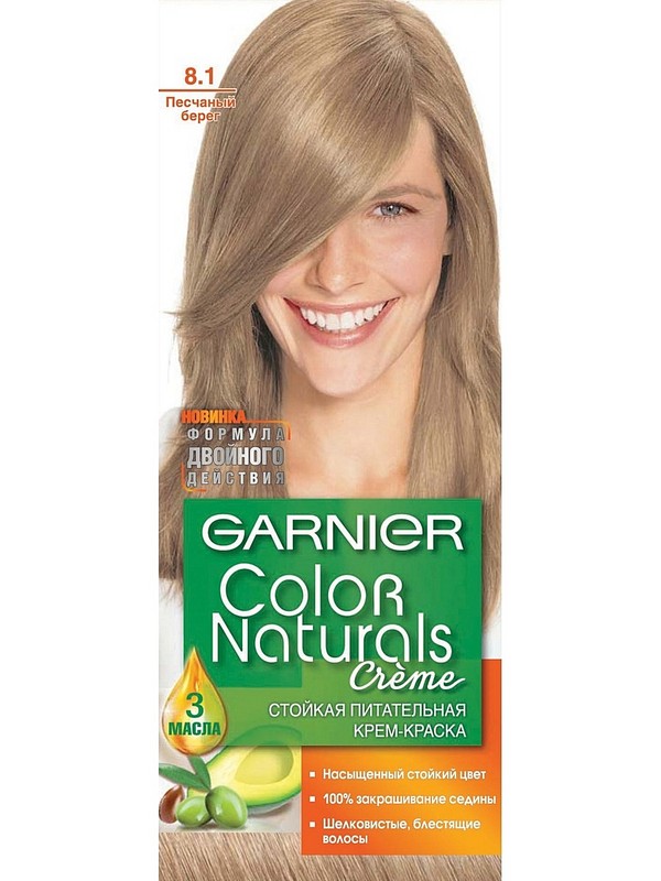 염색약 Garnier - 사진 및 비디오 검토