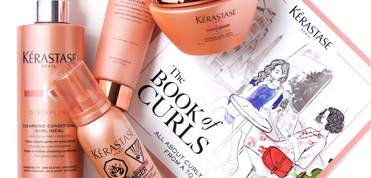문제없이 머리카락 : 곱슬 머리카락 정리하기 Kérastase Discipline Curl Ideal
