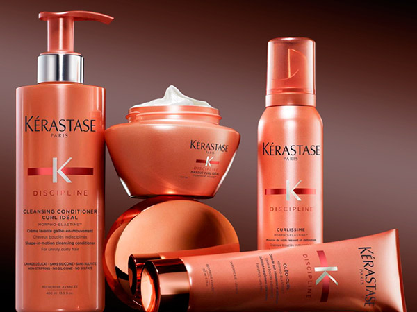 문제없이 머리카락 : 곱슬 머리카락 정리하기 Kérastase Discipline Curl Ideal