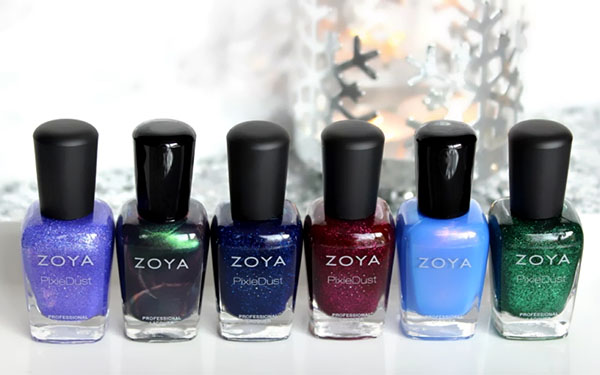 Zoya Enchanted 와니스와 함께하는 가장 좋은 새해 네일 아트