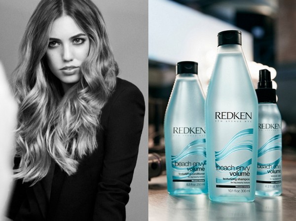 최대량 : 모발 관리를위한 신제품 Redken Beach Envy & High Rise