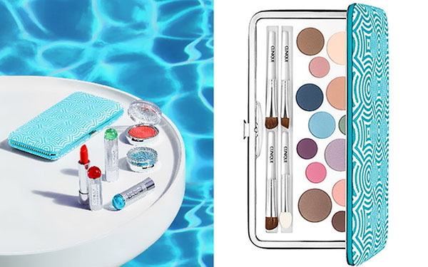 로즈, 푸른 색 및 크림 : Clinique + Jonathan Adler 2017 메이크업 컬렉션
