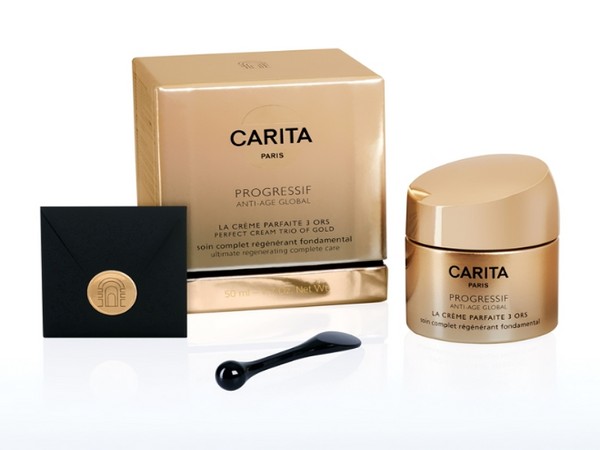 젊음의 비밀 : 노화 방지 신기한 것 Carita Trio of Gold