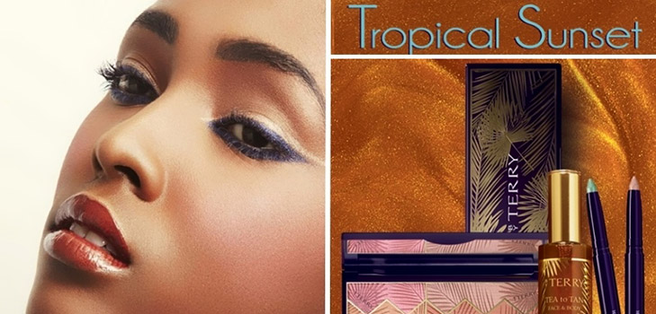 따뜻한 여름 빛 : 장식 컬렉션 Terry Tropical Sunset