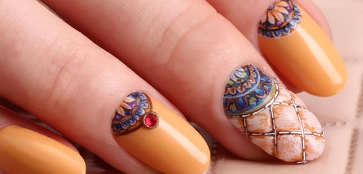 밝고 창조적 인 : E. Mi-Manicure의 TOP-3 스프링 디자인
