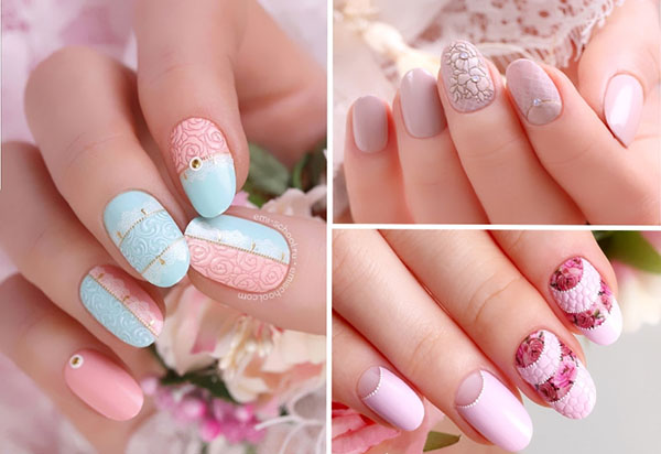 밝고 창조적 인 : E. Mi-Manicure의 TOP-3 스프링 디자인