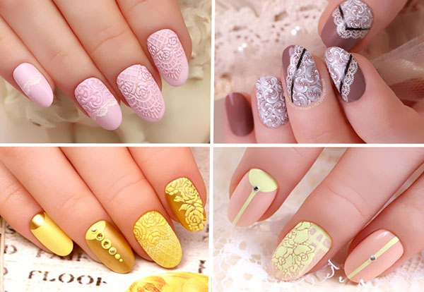 밝고 창조적 인 : E. Mi-Manicure의 TOP-3 스프링 디자인