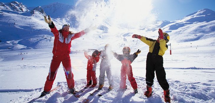 러시아의 산악 스키 리조트