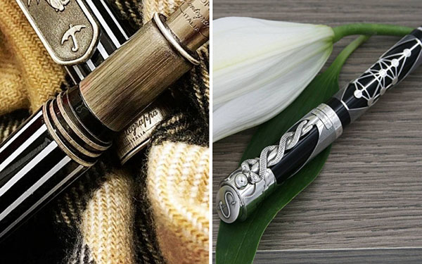 절묘한 선물 : 독점적 인 디자인의 Montegrappa 펜