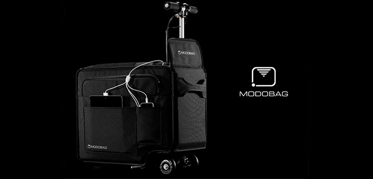 생생한 여행을위한 Modobag : 첫 번째 동력화 된 가방