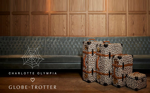 휴가를위한 시간 : travel-collection Globe-Trotter x Charlotte Olympia