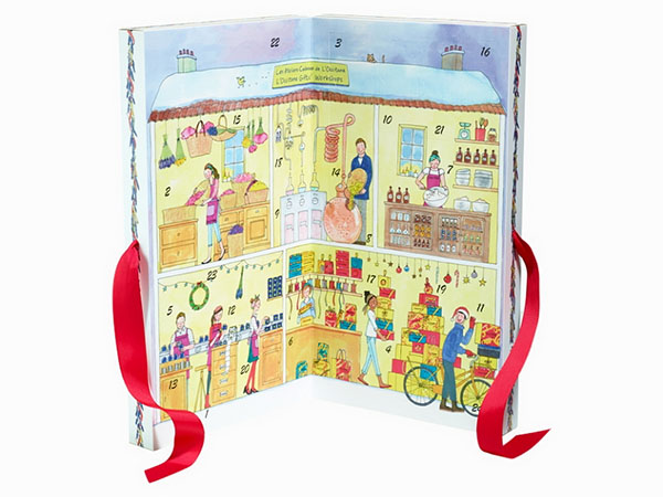축제 분위기 : Advent calendar L' Occitane