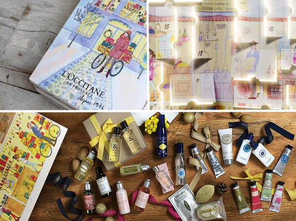 축제 분위기 : Advent calendar L' Occitane
