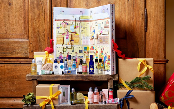 축제 분위기 : Advent calendar L' Occitane