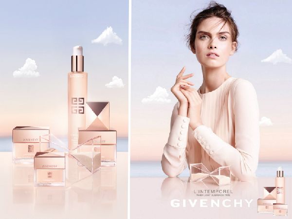 주름에 대한 햇빛 : 노화 방지 라인 Givenchy L' Intemporel