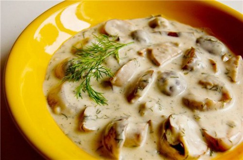 흰 버섯 : 맛있는 요리를 조리하는 방법
