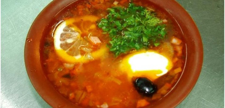 솔 랑카 한 접시