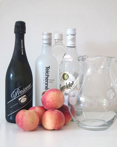 Sangria 와인을 만드는 방법 - 단계별 사진 제조법 Sangria 와인 조리법 사진