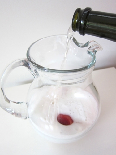 Sangria 와인을 만드는 방법 - 단계별 사진 제조법 Sangria 와인 조리법 사진