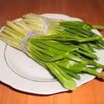  겨울을위한 야생 마늘 피클 링법 - 사진 제법