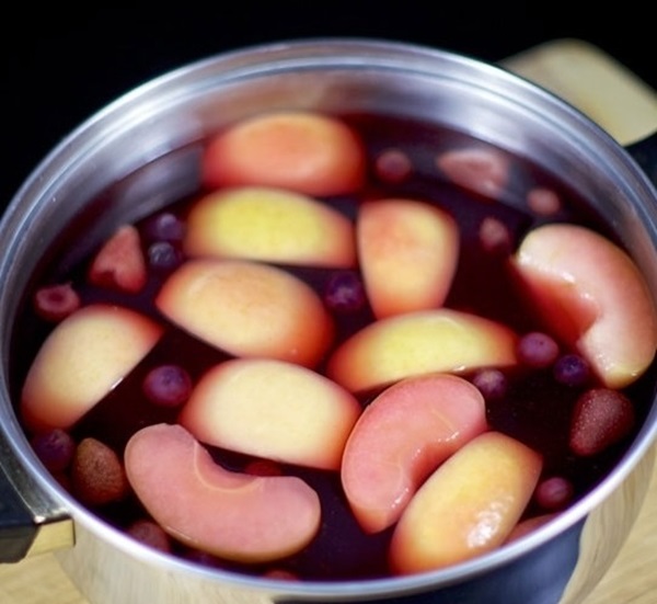 초코 베리 ashberry에서 설탕에 절인 과일