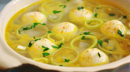 만두와 닭고기 수프 - 사진과 조리법