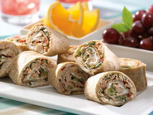 물고기와 함께 맛있고 빠른 간식 - lavash 롤