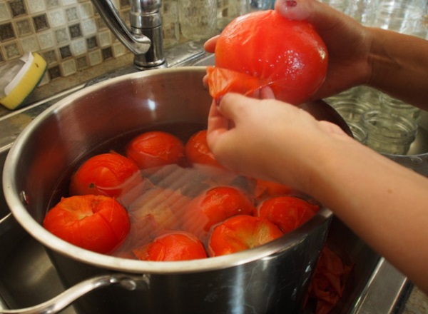 겨울을위한 토마토 샐러드